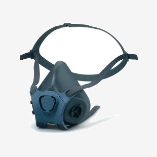 Moldex 7003 Mask Body Grey L BSW07311