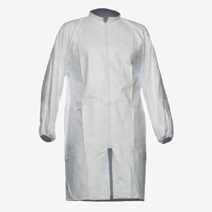 Dupont Tyvek 500 Lab Coat Pl309 (Pack of 10) White M DPT00754