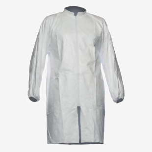 Dupont Tyvek 500 Lab Coat Pl309 (Pack of 10) White S DPT00753