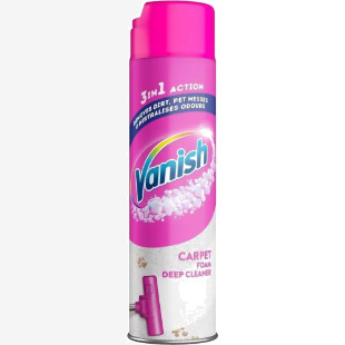 Vanish Carpet Deep Clean 3 in 1 Foam 600ml - 3271448 59233RH