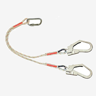 3M Protecta Twin Leg Rope Restraint Lanyard 1.3m 3M00646