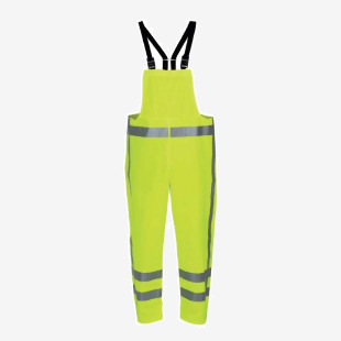 Hydrowear Vechta Hydrosoft High Visibility Waterproof Bib and Braces Saturn Yellow S HDW78745