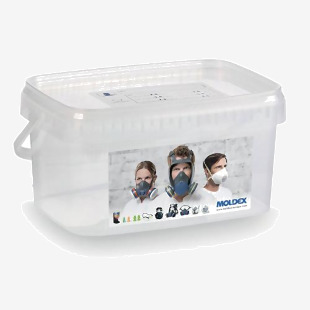 Moldex 7995 Half Mask Storage Box Clear BSW00983