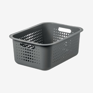 SmartStore Basket Recycled 15 10L Grey 3186785 OT08522