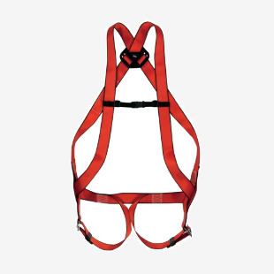 Climax Basic Fall Arrest Standard Safety Harness Red CMX40626