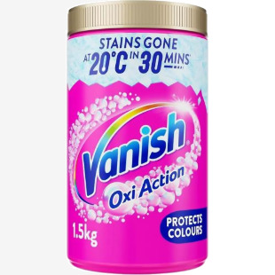 Vanish Stain Remover Powder Colours Pink 1.5kg - 3083496 59240RH