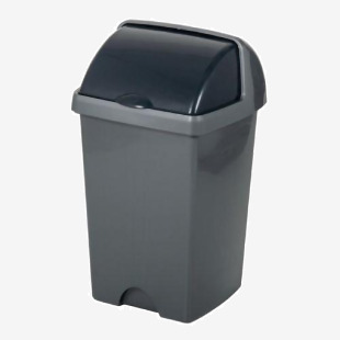 Roll top litter bin 420960