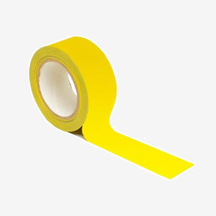 Beaverswood Industrial Vinyl Floor Line Marking Tape 50mmx33m Yellow (Roll) - LMTY 61375BV