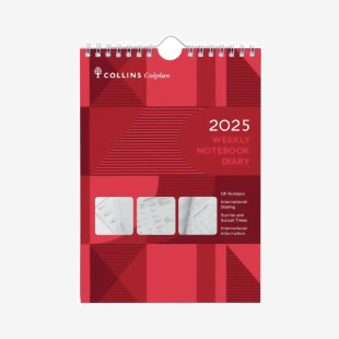 Collins Week To View Notebook Diary 2025 6025 CD6025