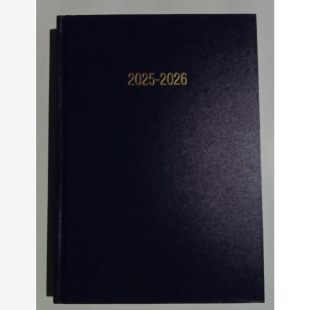 ValueX Academic Mid Year A4 Week To View Diary 20252026 Blue - A43E Blue 62012SY