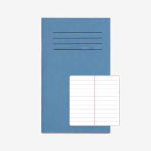 RHINO A6+ Vocabulary Exercise Book 48 Page, Light Blue, F7CM (Pack of 10) PVNB012-52-0