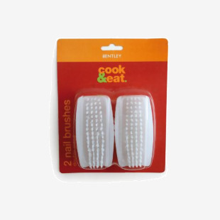 Double Sided Nail Brush PK2 - 0906362 59737CP