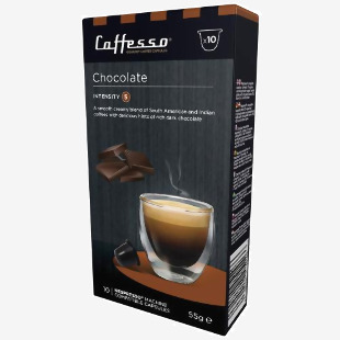 Caffesso Chocolate 10s (Nespresso Compatible Pods) NWT1683