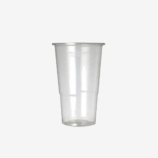 Plastic Half Pint Glass Clear (50 Pack) 0510033 CPD16131