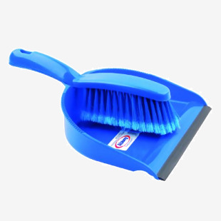 Dustpan and Brush Set Blue 102940BU CX03974