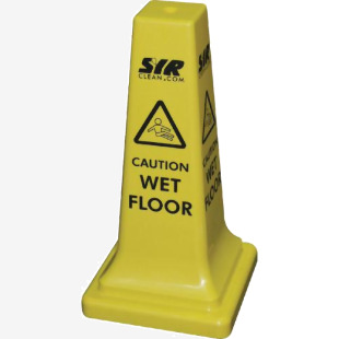 SYR Caution Wet Floor Hazard Warning Cone 21 Inches 992387 JS05079