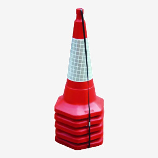 Red Standard One Piece Cone 750mm (5 Pack) JAA060-220-615 JS05830