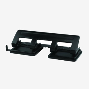 Q-Connect 4 Hole Punch Black KF01238 KF01238