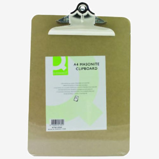 Q-Connect Masonite Clipboard A4 KF01304 KF01304