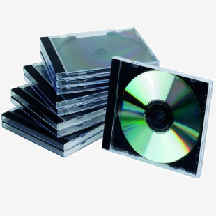 Q-Connect Black Clear CD Jewel Case (Pack of 10) KF02209 KF02209