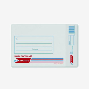 GoSecure Bubble Envelope Size 3 Internal Dimensions 140x195mm White (Pack of 100) KF71448 KF71448