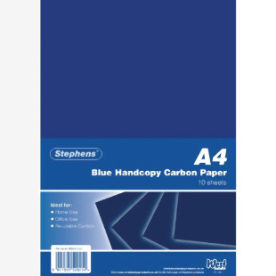 Stephens Blue A4 Hand Carbon Paper (100 Pack) RS520252 RS52021