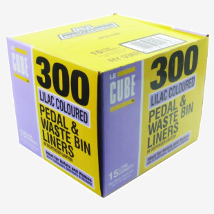 Le Cube Pedal Bin Liner Dispenser (Pack of 300) 0362 RY02184