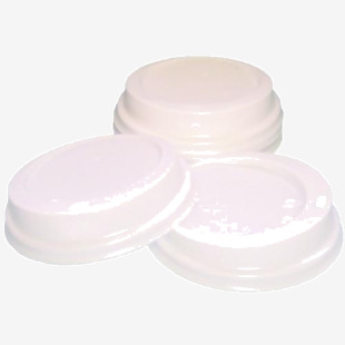 White 25cl Paper Cup Sip Lids (Pack of 100) MXPWL80 RY04220