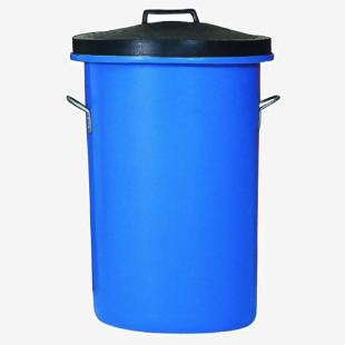 Heavy Duty Coloured Dustbin 85 Litre Blue 311963 SBY06633