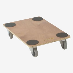 VFM Brown Economy Wooden Dolly 680x450x115mm 329331 SBY13390