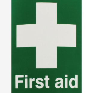 Safety Sign First Aid 150x110mm Self-Adhesive EO4XS SR71218