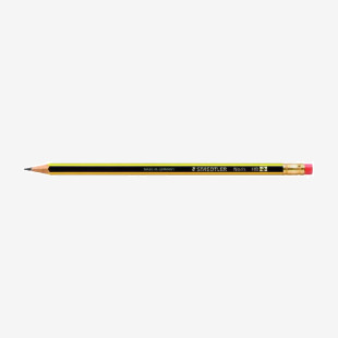 Staedtler Noris 122 Rubber Tipped HB Pencil (12 Pack) 122-HBRT ST10636