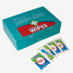 Wallace Cameron Individually Wrapped alcohol-Free Wipes (Pack of 100) 1602014 WAC10445