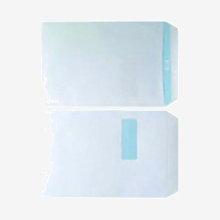 Envelope C4 Window 90gsm White Self Seal (Pack of 250) WX3501 WX3501