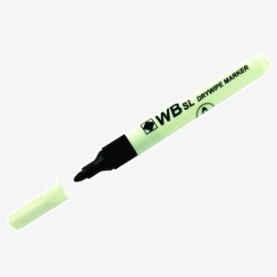 Black Whiteboard Marker Pens Bullet Tip (Pack of 10) WB15 804032 WX98001