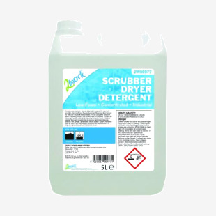 2Work Scrubber Dryer Detergent Low Foam Fragrance-Free 5 Litre 2W00977 2W00977