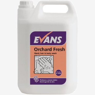 Evans Orchard Fresh Hand Hair and Body Wash 5 Litre A153EEV2 VA00172