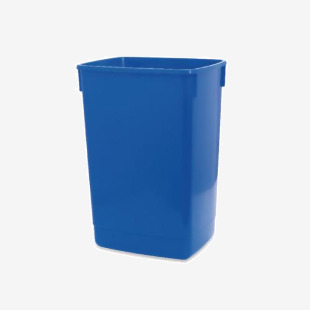 Addis 60 Litre Flip Top Bin Blue Base 510896 AG03853