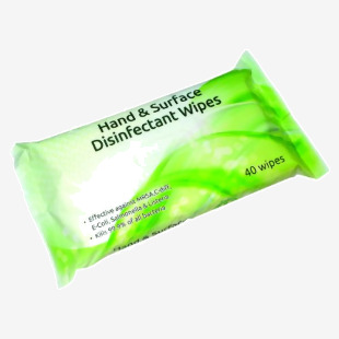 EcoTech Hand and Surface Disinfectant Wipes 40 Sheets (Pack of 16) FPHSD40 ECO24130