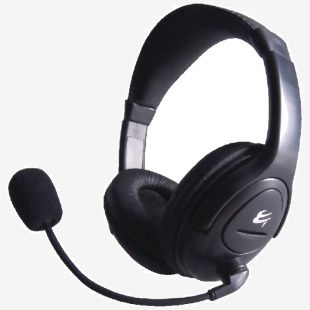 Computer Gear HP512 Multimedia Stereo Headset With Boom Microphone 24-1512 GR40202