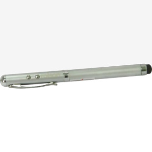 Rolson 4-in-1 Laser Pointer Pen Silver 1230082 RD35985