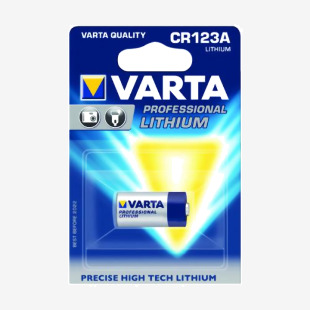 Varta CR123A Professional Lithium Primary Battery 6205301401 VR53728