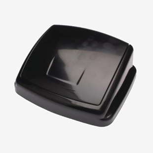 2Work Swing Bin Lid 50 Litre Black H10L26LVW 2W02392