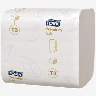 Tork T3 Folded Toilet Tissue 2-Ply 252 Sheets (Pack of 30) 114273 SCA14273