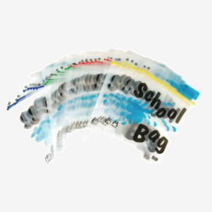 BDS Maxigrip School Bag A4 Clear (40 Pack) HEMSBA4 BU64085