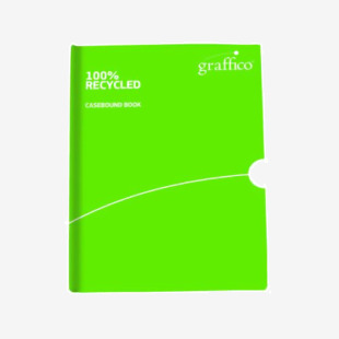 Graffico Recycled Casebound Notebook 160 Pages A5 EN08050 EN08050