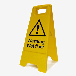 Spectrum Industrial Heavy Duty A Board Warning Wet Floor 4702 SPT36046