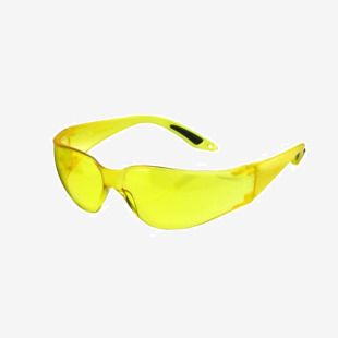 Vegas Safety Spectacles Wraparound Yellow BSW11789