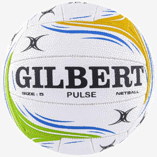 Gilbert Pulse Netball Size 4 White