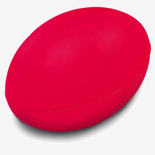 Foam Rugby Balls Red